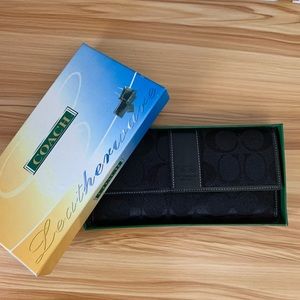 Black Coach Wallet